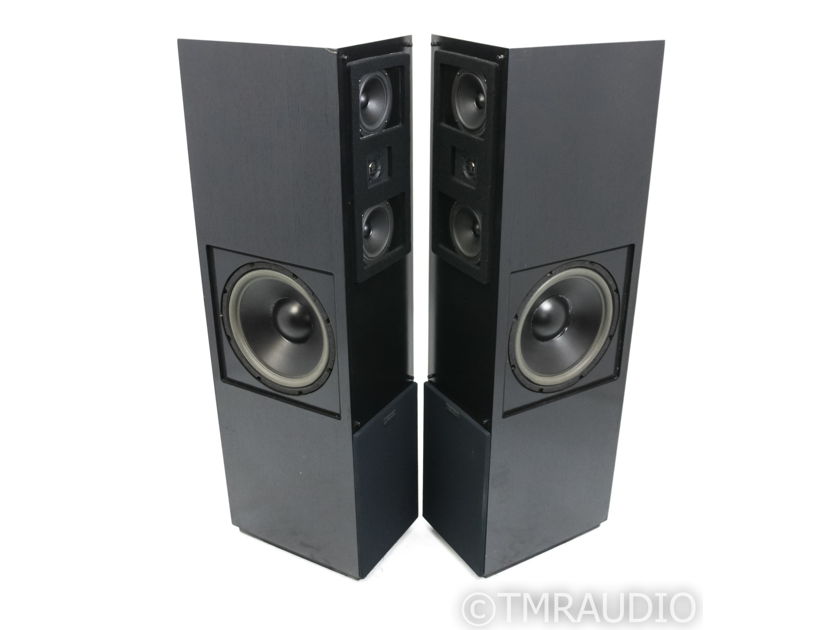 Snell B-Minor Floorstanding Speakers; Black Pair; AS-IS (Rear Tweeter Out) (25271)