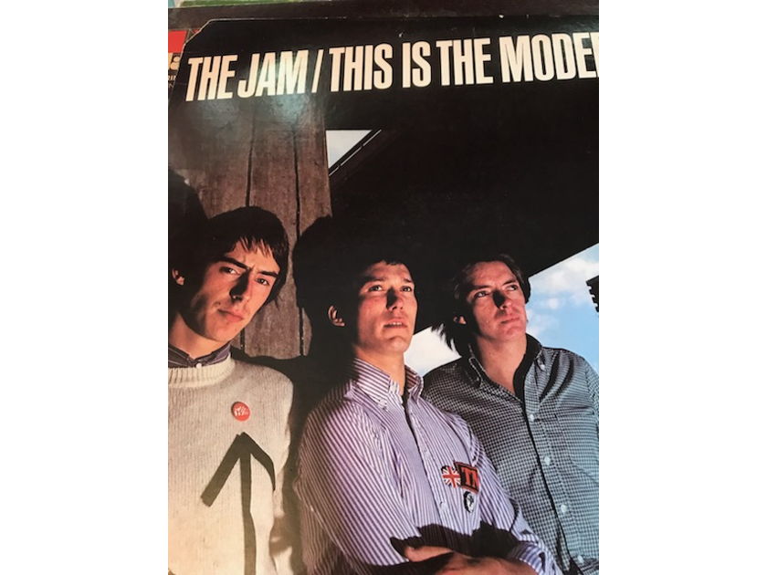 THE JAM 33RPM LP THIS IS THE MODERN WORLD THE JAM 33RPM LP THIS IS THE MODERN WORLD