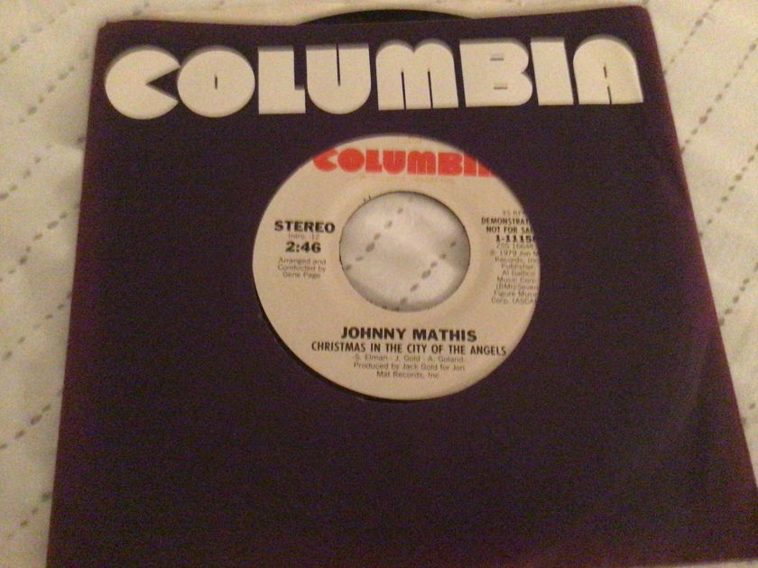 Johnny Mathis Promo 45 Vinyl NM