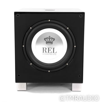 REL T/9i 10" Powered Subwoofer; Piano Black; T9I (49334)