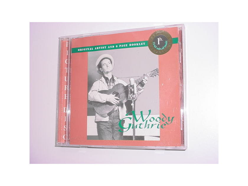 FOLK CD Woody Guthrie - members edition NO BOOK UAE 30242 TKO 1996 DIGITAL REMASTERED