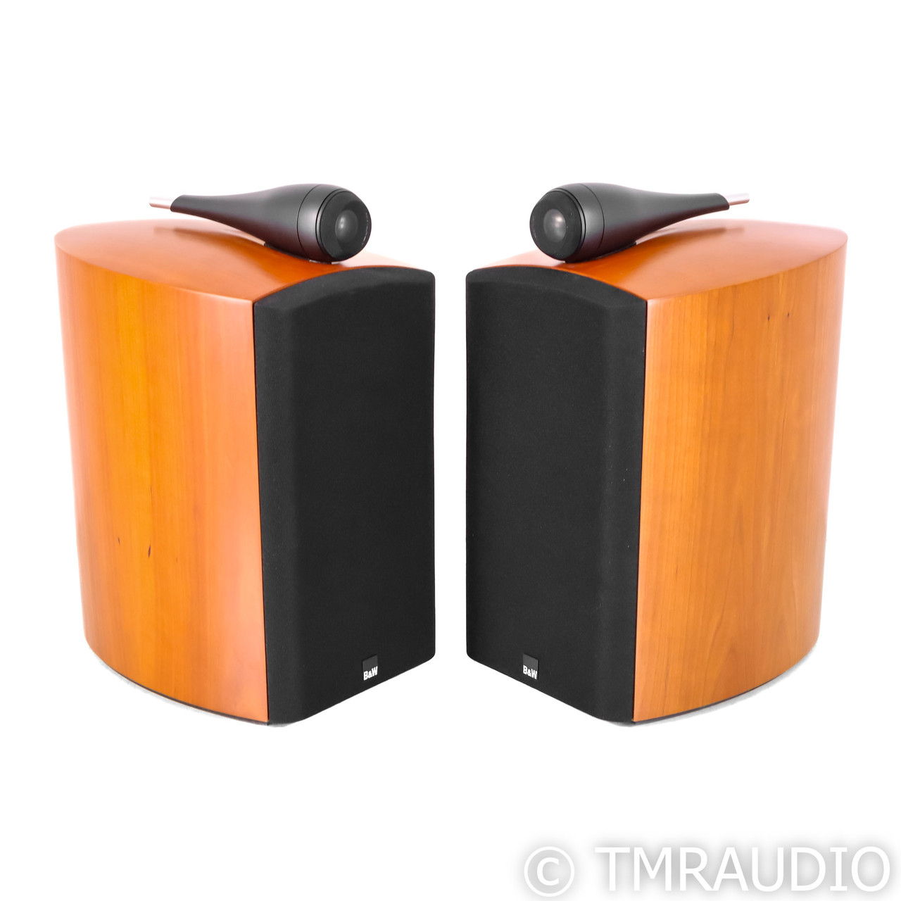 B&W 805S Bookshelf Speakers; Cherrywood Pair (70110) 2