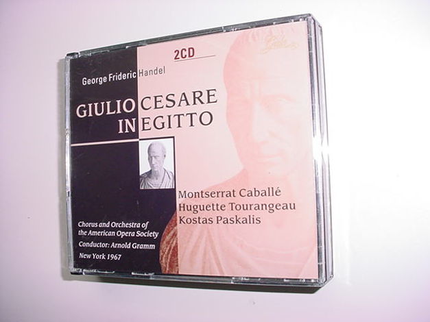 GALA 1999 Giulio Cesare 2 cd set Egitto GERMANY NO BOOKLET
