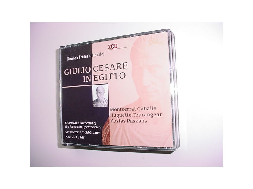 GALA 1999 Giulio Cesare 2 cd set Egitto GERMANY NO BOOKLET