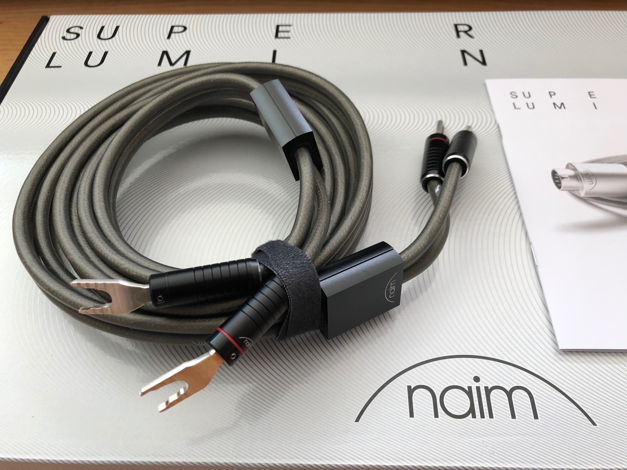 Naim Super Lumina Speaker Cables 3m pair