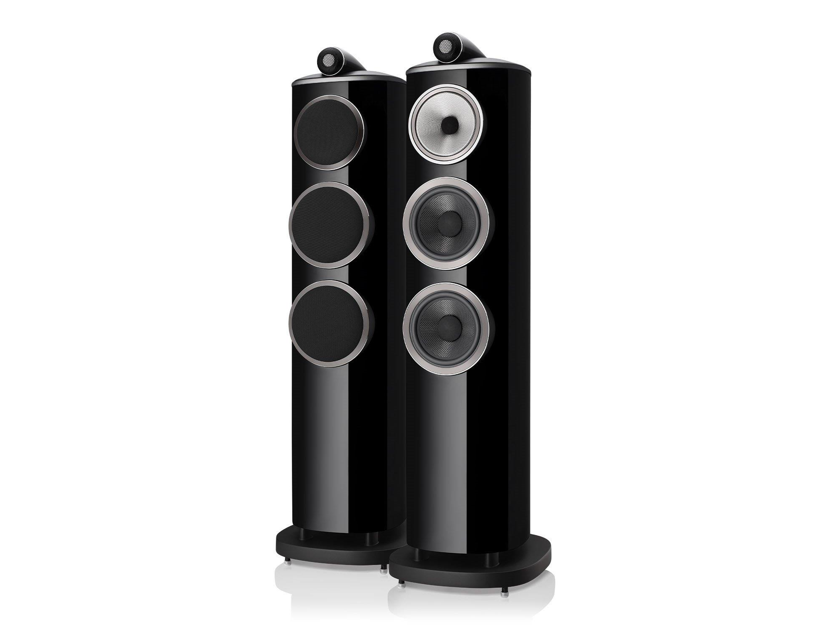 B&W (Bowers & Wilkins) 804 D4 -Gloss Black (Pair) **Trade-in**