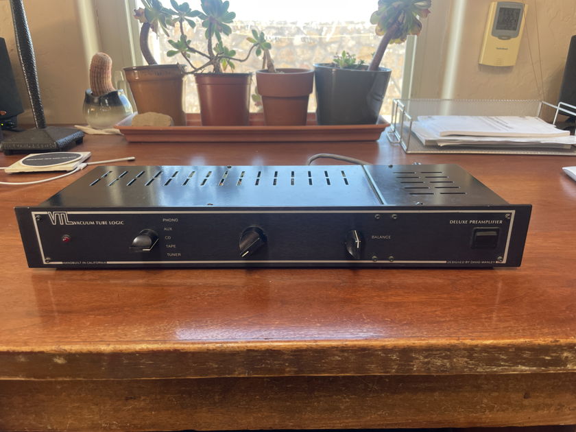 VTL Deluxe Preamplifier For Sale Tube Audiogon