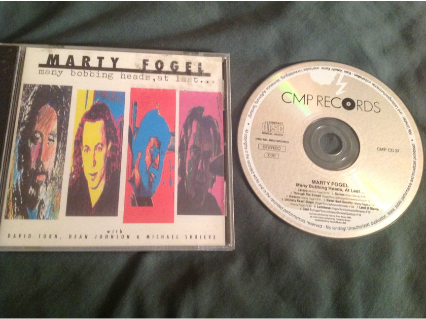 Marty Fogel Many Bobbing Heads,At Last... CMP Records