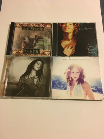 Sarah McLachlan Cd lot of 4 cds