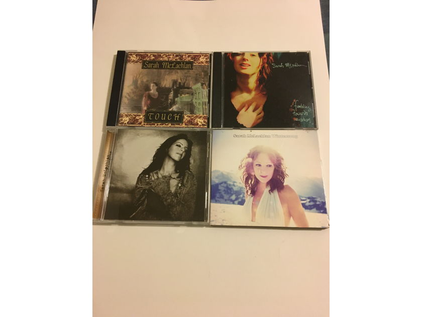 Sarah McLachlan Cd lot of 4 cds