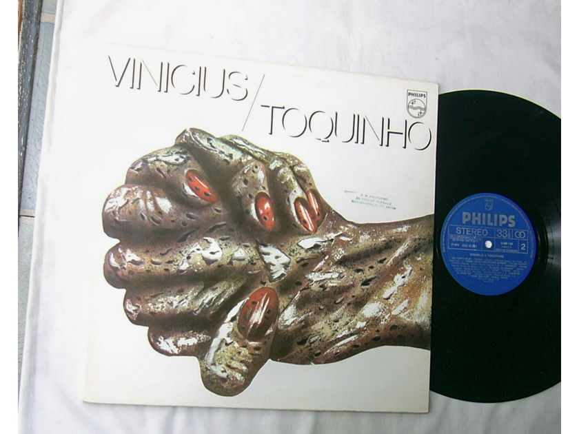 VINICIUS & TOQUINHO - VINICIUS / TOQUINHO - RARE  - ORIG 1975 LATIN JAZZ LP  - BRAZIL - GATEFOLD