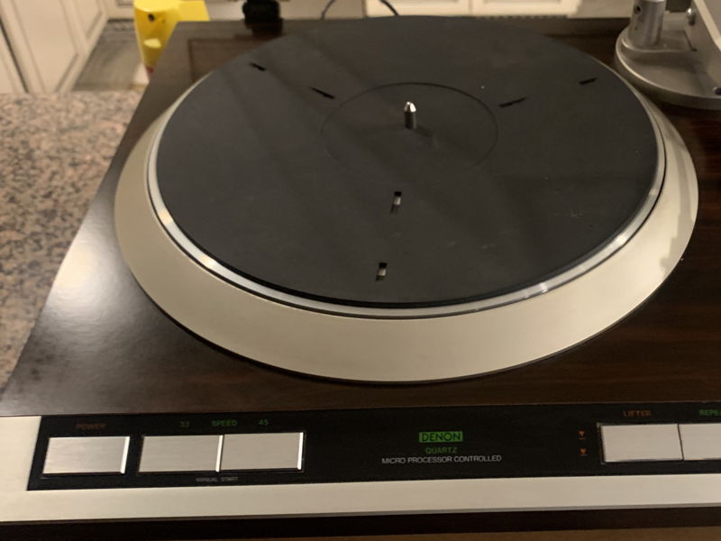 DENON ターンテーブル　DP-51F DENON Denon DP-51F フルオートレコードプレーヤー 1980年代