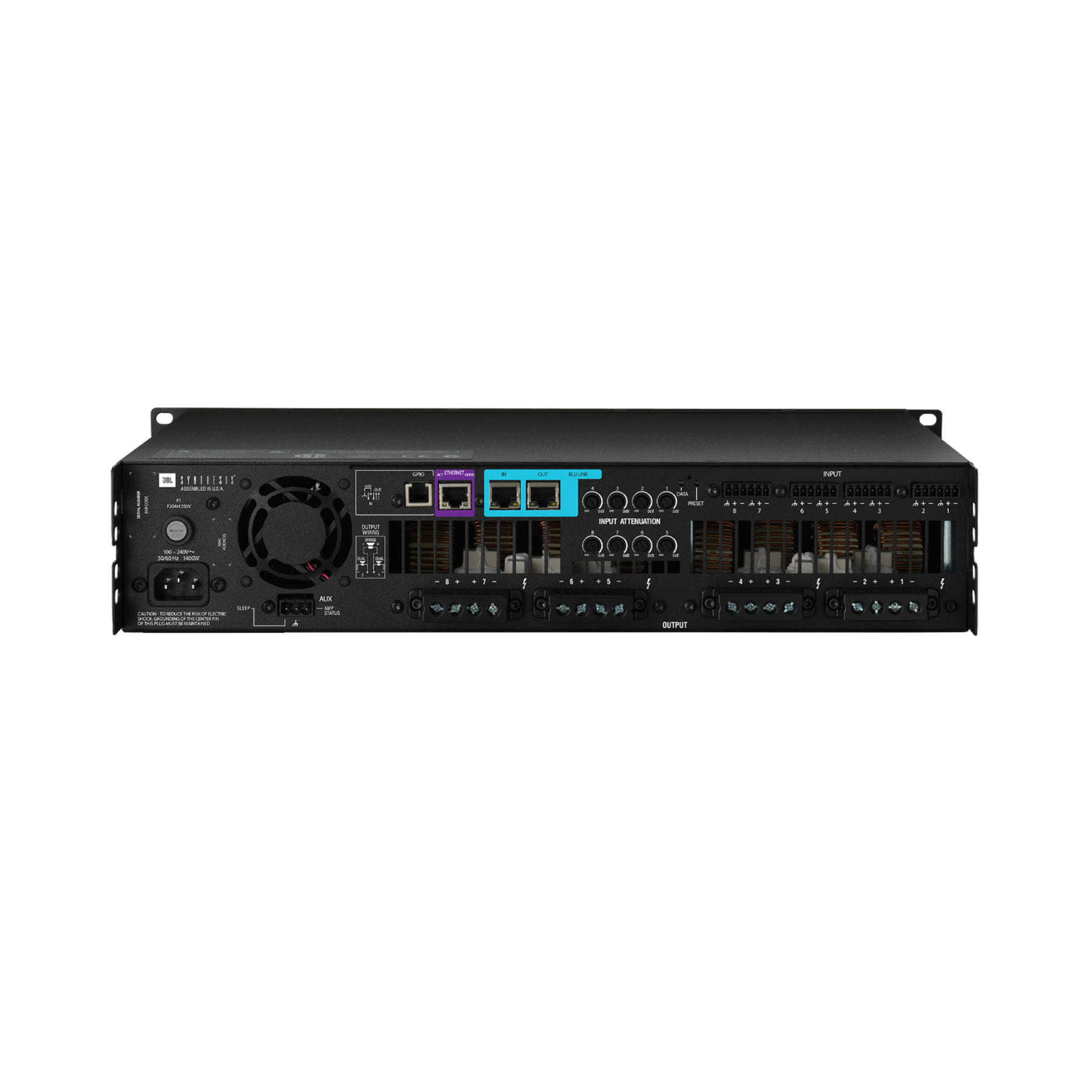 JBL Synthesis SDA-8300 8 Channel Bridgeable Class D Amp... 2