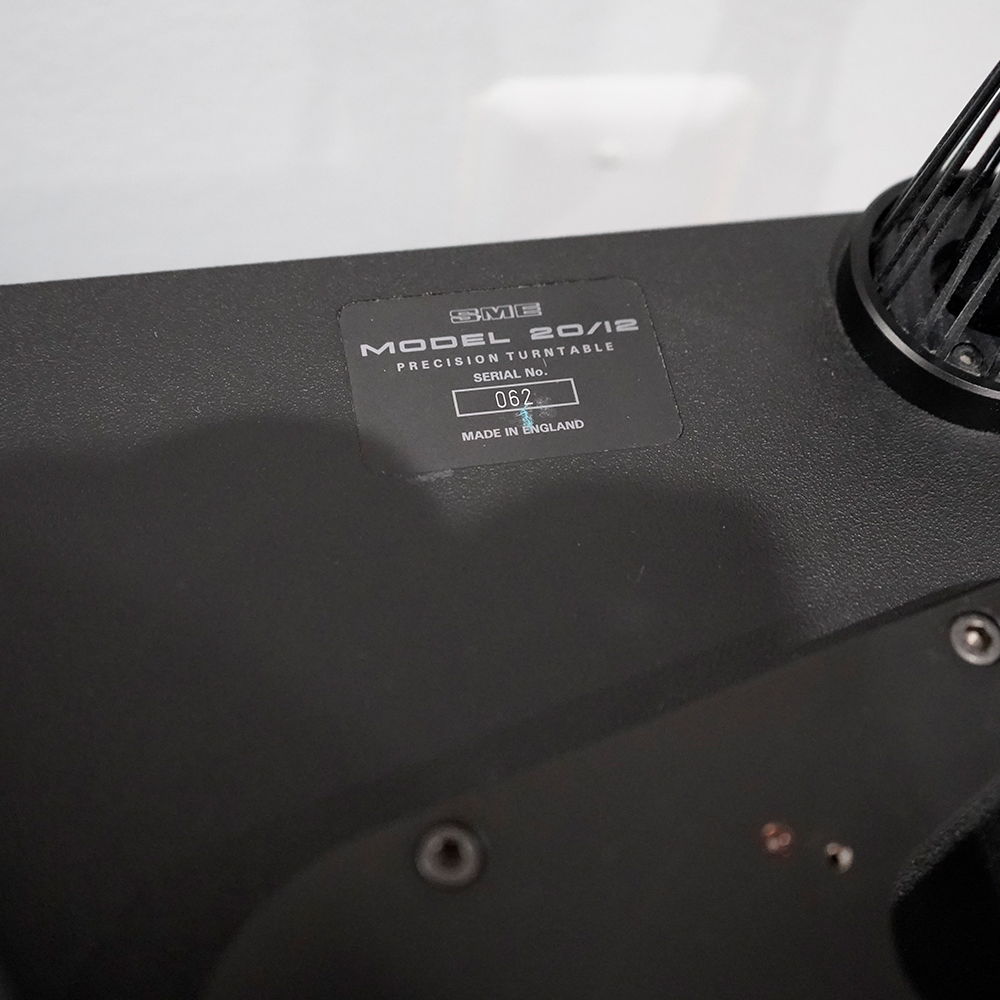 SME MK2 Model 20/12 Turntable, No Tonearm, Pre-Owned 6