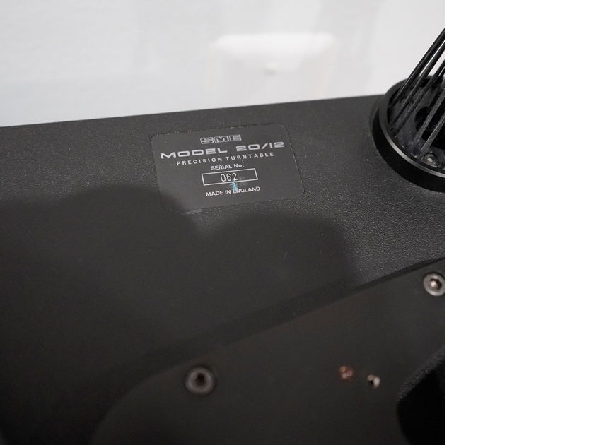 SME MK2 Model 20/12 Turntable, No Tonearm, Pre-Owned