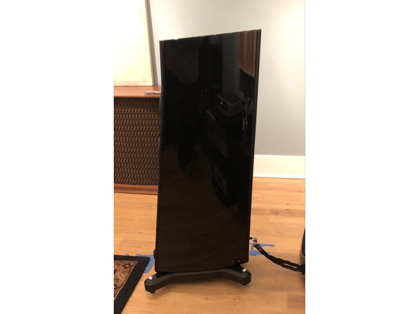 Raidho C 2.1 Floor Stand Speaker - Piano Black