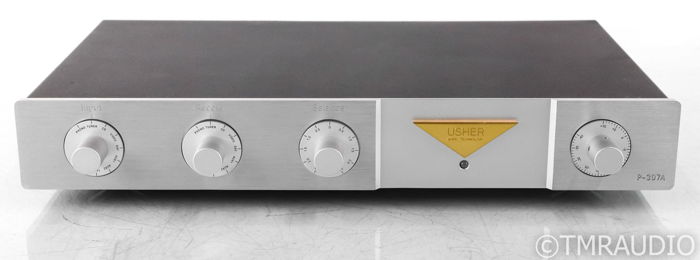 Usher P-307A Stereo Preamplifier; P307A; MM Phono; Silv...
