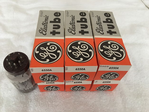 New GE 6550A Tubes (Set of 6)
