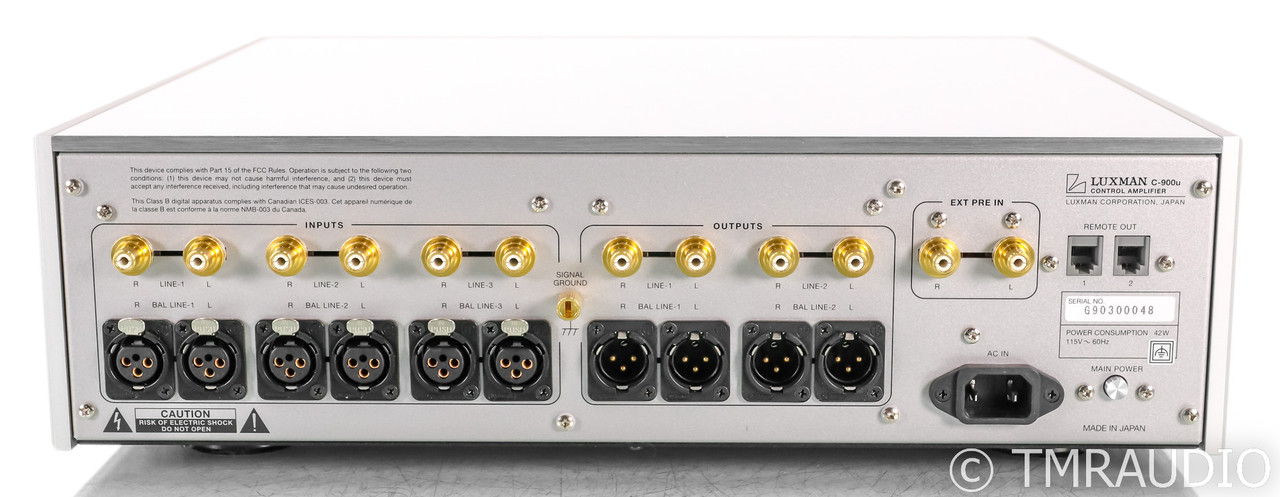 Luxman C-900u Stereo Preamplifier; C900u; Silver; Remot... 5