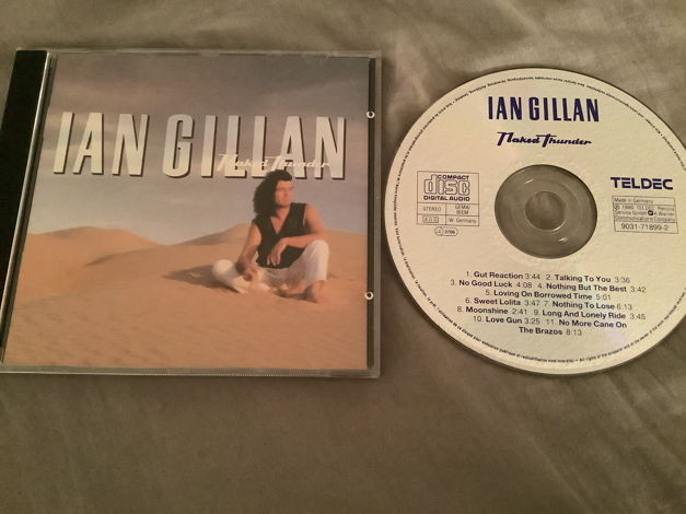 Ian Gillian Deep Purple Solo Import CD Germany Naked Th...