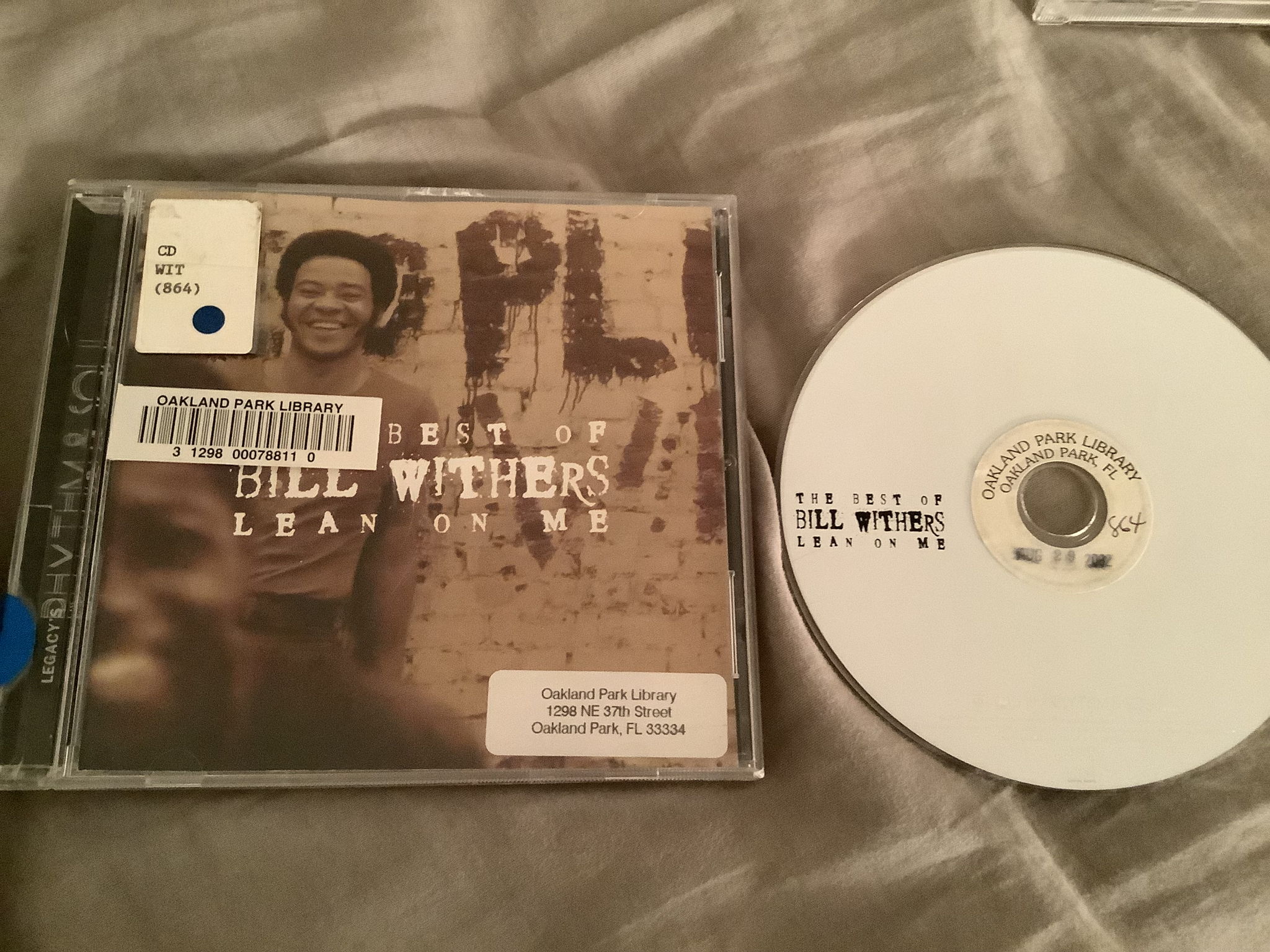 Bill Withers The Best Of Lean On Me