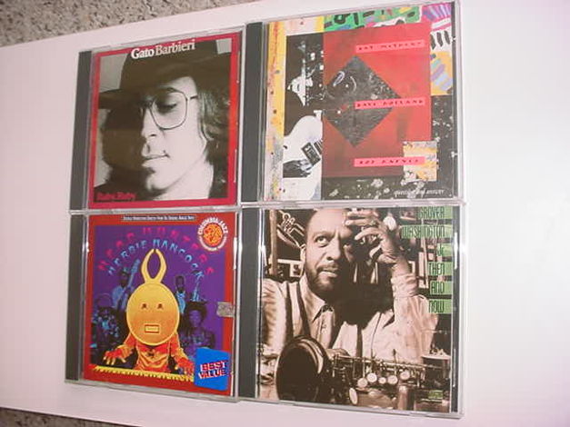 JAZZ CD LOT OF 4 - Gato Barbieri Herbie Hancock Pat MET...