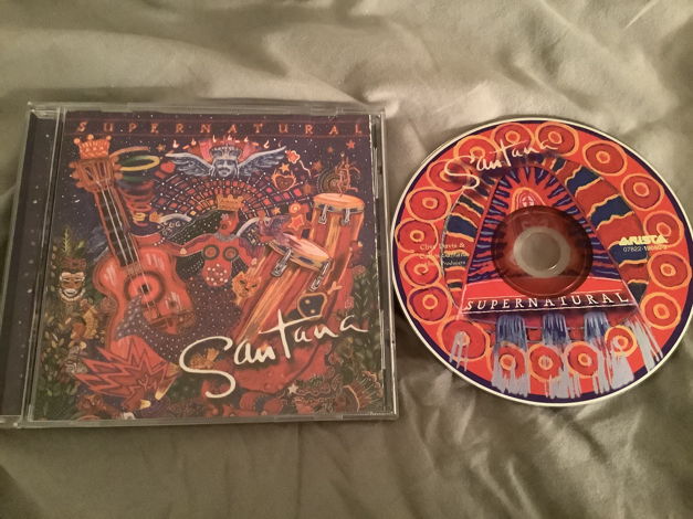 Santana Arista Records CD  Supernatural