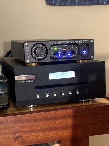 Mucical Fidelity and Violectric M1 CDT and V800 DAC