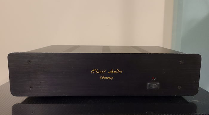 Classe Audio Seventy Stereo Power Amplifier.