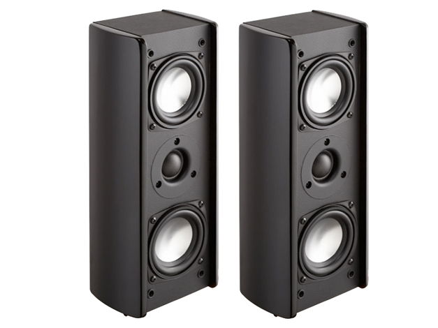 Wharfedale Achromatic WA-S2 Surround Speakers (Black): ...