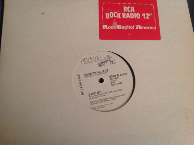 Pointer Sisters  Dare Me Promo 12 Inch Richard Perry Pr...
