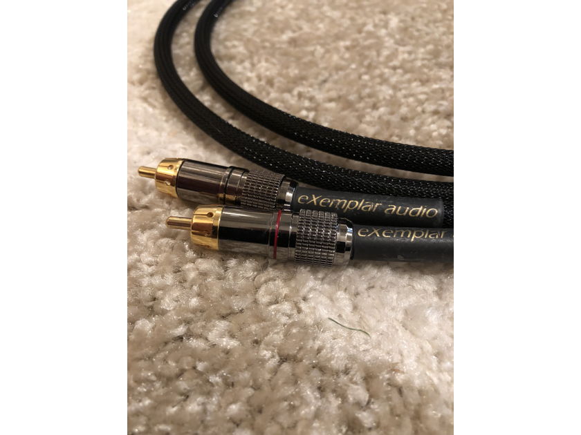Exemplar Audio Exception Interconnects WOOF !! RCA
