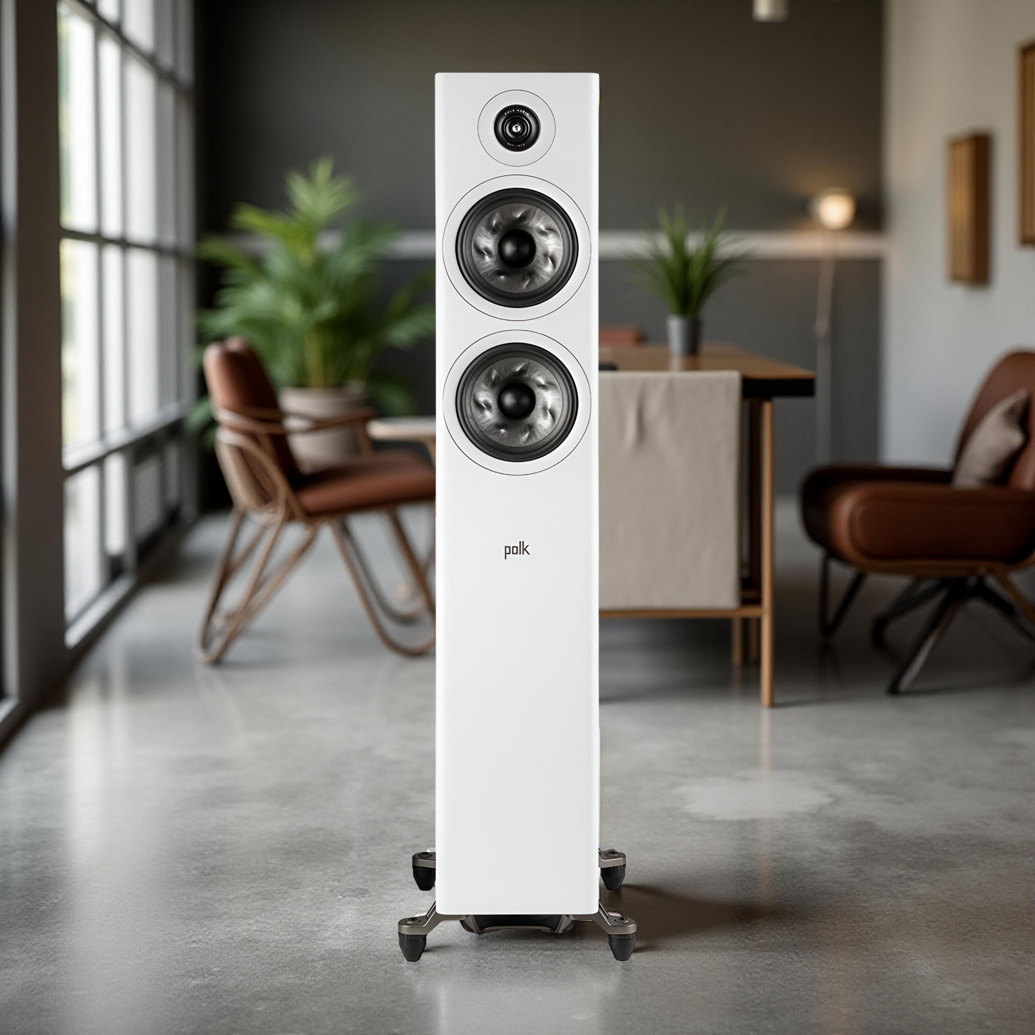 Polk Audio Reserve R600 Floorstanding Speaker in White ... 3