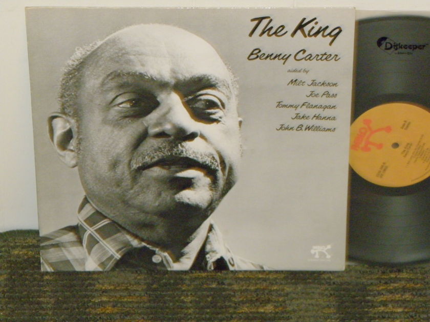 Benny Carter+more "The King" Pablo 2310 768 W/ Gold Promo stamp