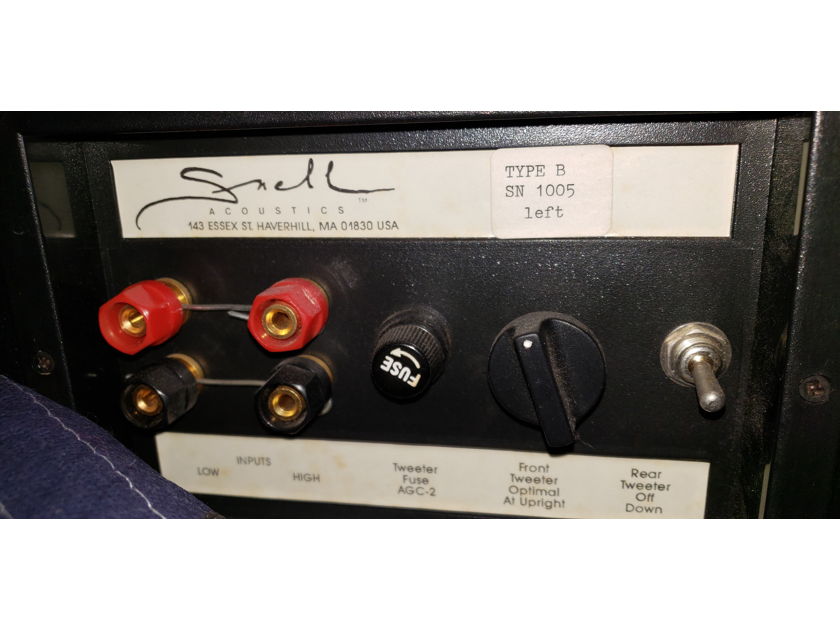 Snell Acoustics A's, B's, Hafler, and Other Audio Equipment