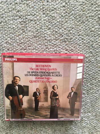 Beethoven Grosse Fuge quartetto Italiano 4 Cd set Phili...