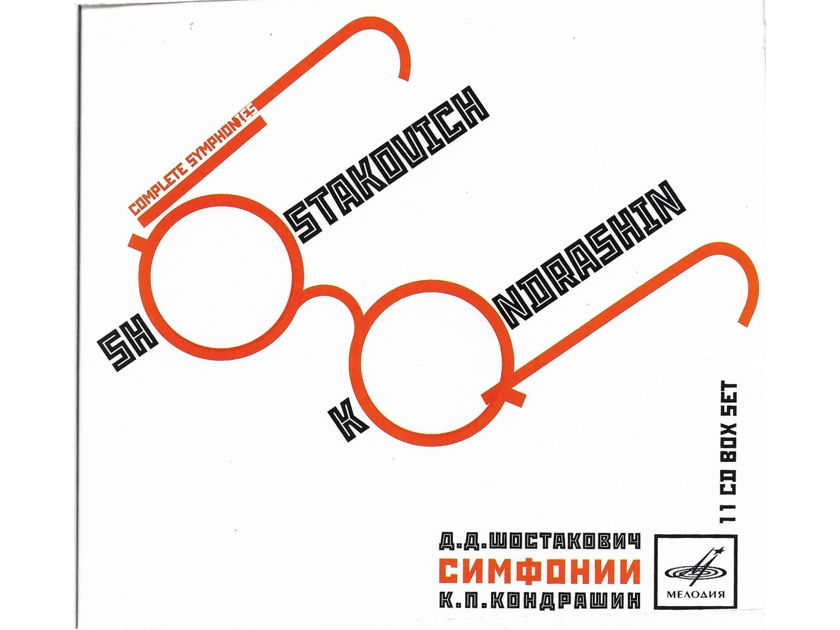 Shostakovich 15 Symphonies Kondrashin Melodiya