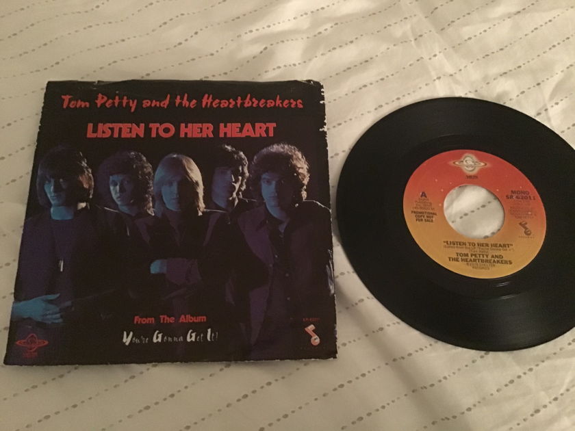 Tom Petty And The Heartbreakers Shelter Records Promo   Listen To Her Heart Wally Deadwax
