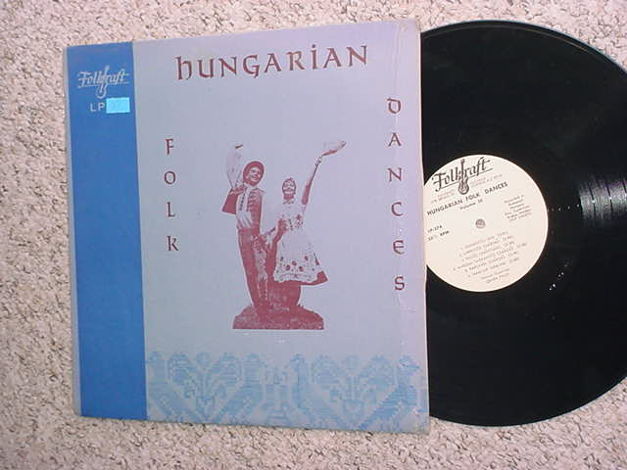LP Record FOLKCRAFT LP 37 - Hungarian folk dances volum...