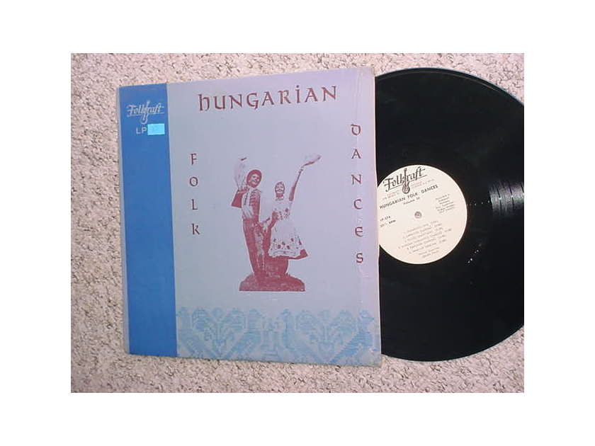 LP Record FOLKCRAFT LP 37 - Hungarian folk dances volume III IN SHRINK FOLKRAFT LBL