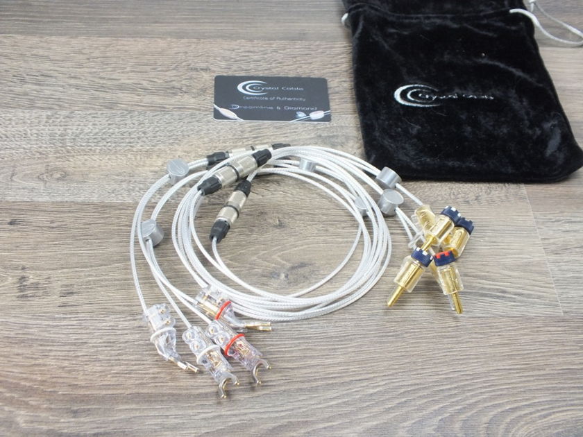 Crystal Cable CrystalSpeak Standard speaker cables 1,9 metre