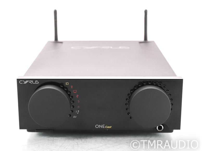 Cyrus ONE Cast Wireless Streaming Integrated Amplifier; Black; Remote (44237)