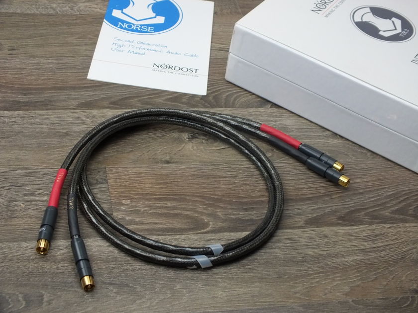 Nordost Tyr 2  Norse interconnects RCA 1,0 metre