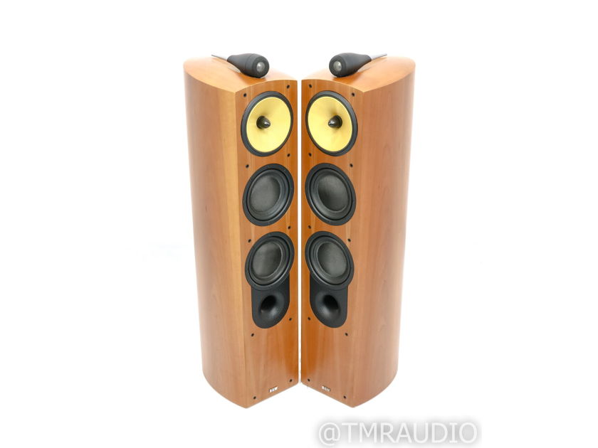 B&W Nautilus 804 Floorstanding Speakers; Cherrywood Pair (28045)
