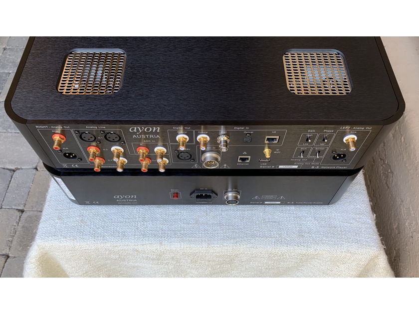 Ayon Audio S5 Tube Network Player, DAC with Analogue Volume Control