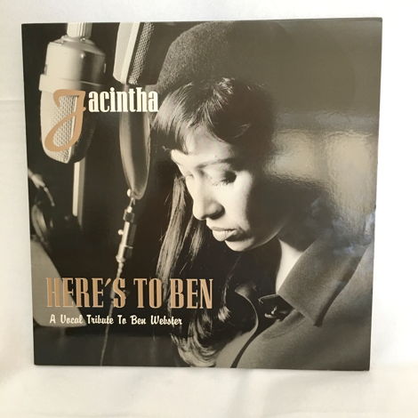 Jacintha "Here's to Ben" 180g GRV1001-1 33RPM Album +12...