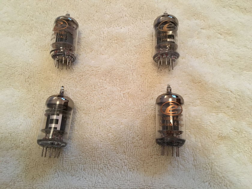 Create Audio vacuum tubes - 12AX7 and 12AU7 matched pairs