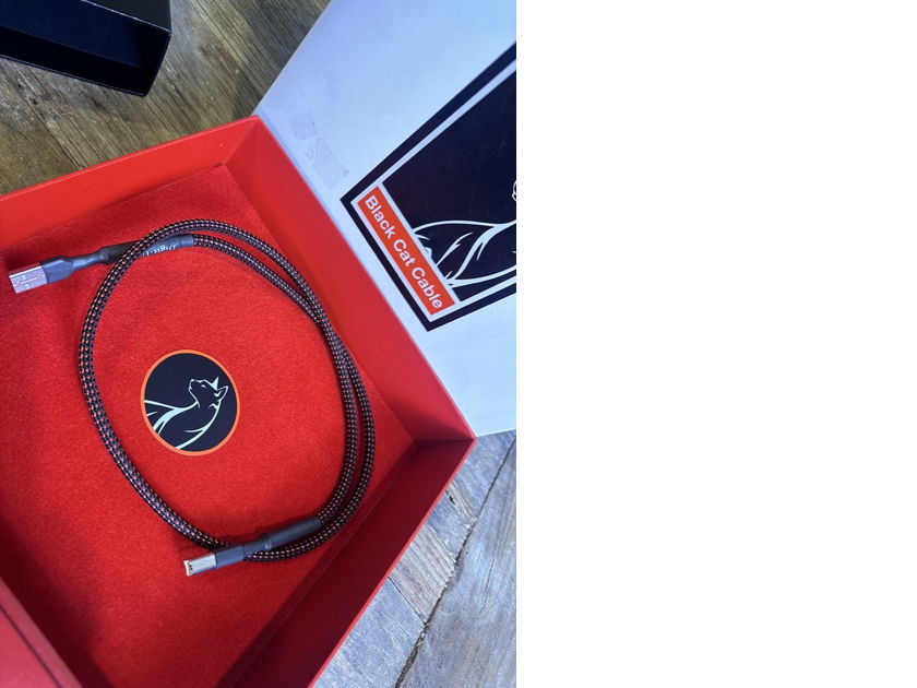 Black Cat Cable Digit USB For Sale Audiogon