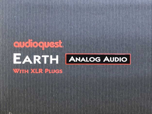 AudioQuest Earth 1.5m XLR Interconnects