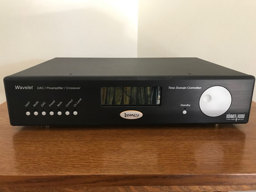Legacy Audio Wavelet DAC/PreAMP/CROSSOVER For Sale Audiogon